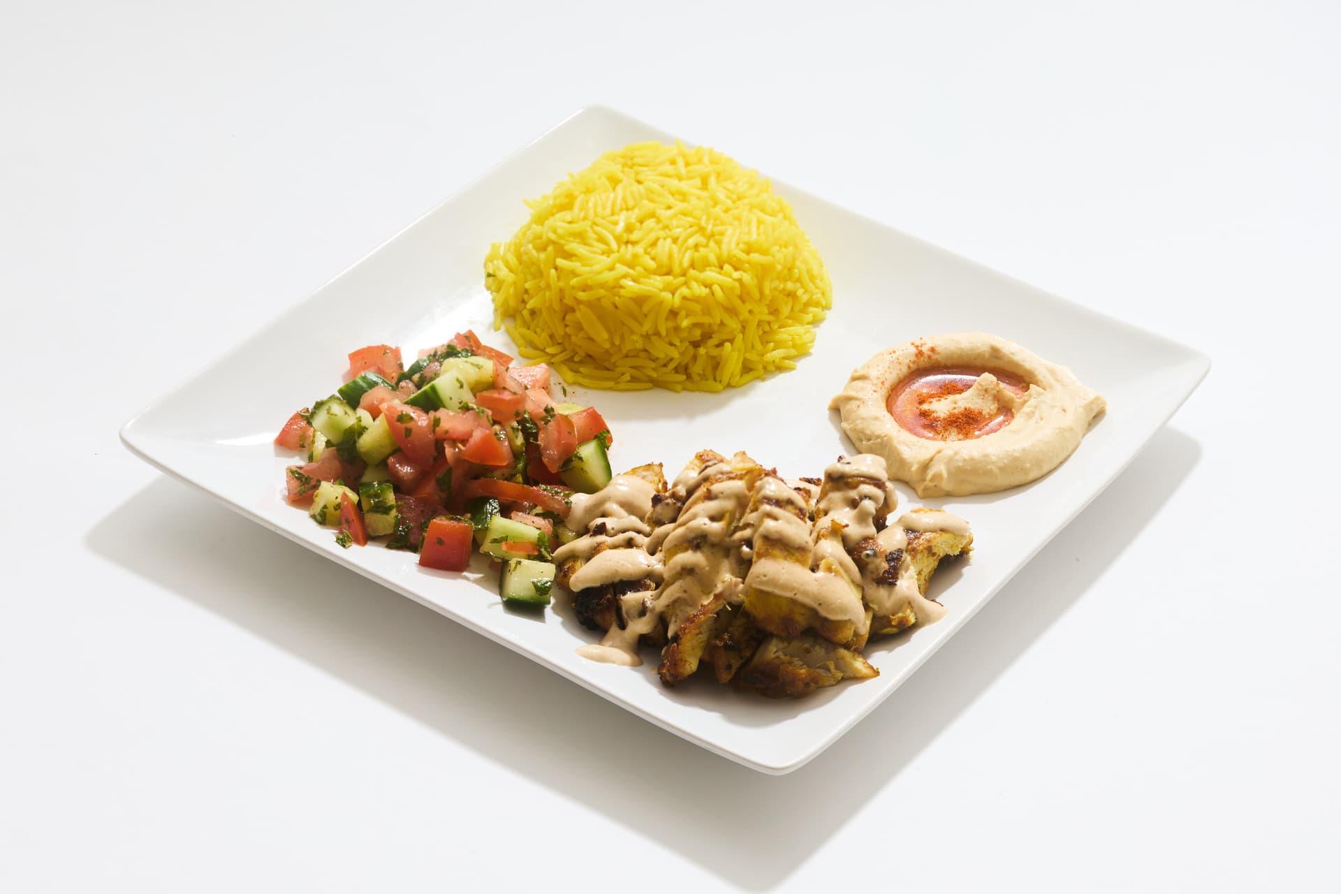 Chicken Shawarma Plate